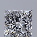 Diamante Naturale Taglio Princess 0.61ct VG/EX D VVS2 - GIA - 4.6x4.56x3.35mm