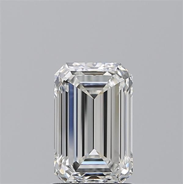 Diamante Naturale Taglio Smeraldo 1.51ct VG/VG H VVS1 - GIA - 8.16x5.25x3.48mm