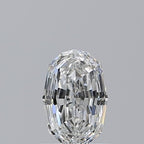Diamante Naturale Taglio Ovale 0.91ct VG/EX F IF - GIA - 7.14x4.76x3.2mm