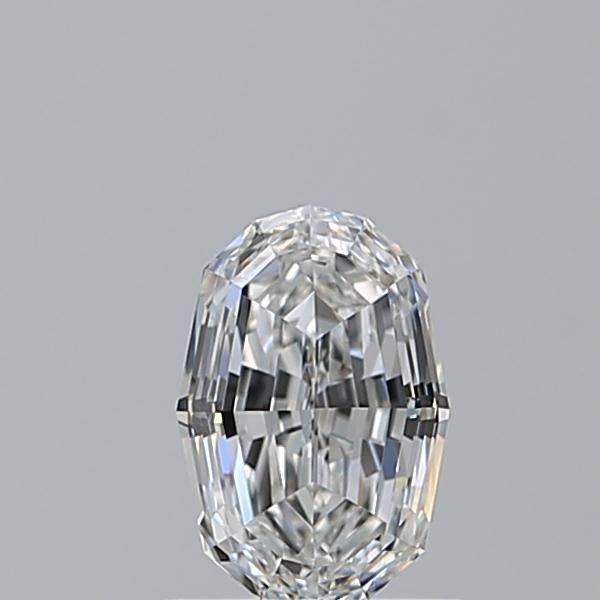 Diamante Naturale Taglio Ovale 0.91ct VG/EX F IF - GIA - 7.14x4.76x3.2mm