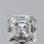 Diamante Taglio Smeraldo Quadrato 1.01ct VG/EX D VVS1 - GIA - 5.5x5.34x3.77mm