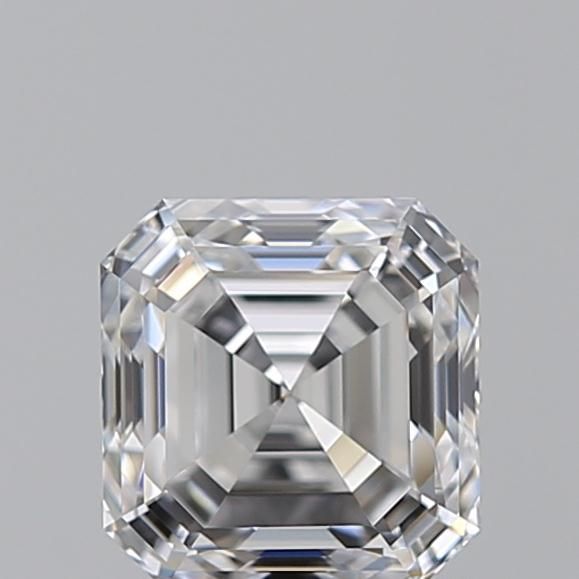 Diamante Taglio Smeraldo Quadrato 1.01ct VG/EX D VVS1 - GIA - 5.5x5.34x3.77mm