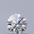 Diamante Naturale Taglio Brillante 0.5ct VG/VG/EX D IF - GIA - 4.98x5.02x3.17mm