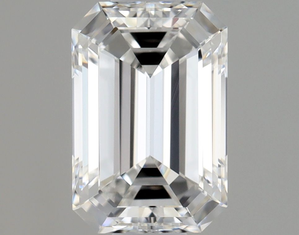 Diamante Naturale Taglio Smeraldo 0.76ct VG/EX D VVS1 - GIA - 6.5x4.37x2.97mm