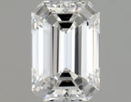 Diamante Naturale Taglio Smeraldo 0.76ct VG/EX D VVS1 - GIA - 6.5x4.37x2.97mm