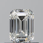 Diamante Naturale Taglio Smeraldo 0.7ct VG/EX H VVS1 - GIA - 5.76x4.17x2.9mm