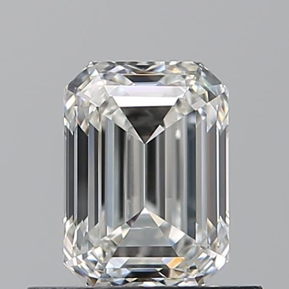 Diamante Naturale Taglio Smeraldo 0.7ct VG/EX H VVS1 - GIA - 5.76x4.17x2.9mm