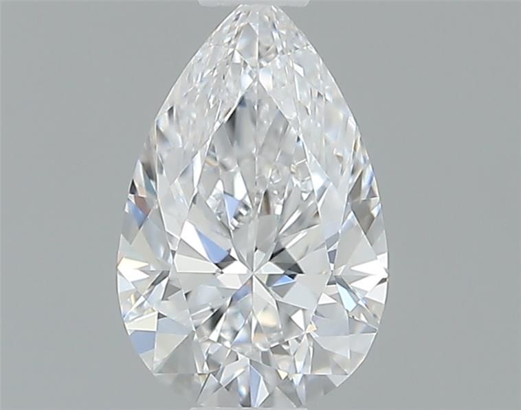 Diamante Naturale Taglio Goccia 0.39ct EX/EX D VVS1 - GIA - 6.32x4.0x2.56mm