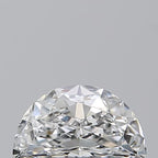 Diamante Naturale Taglio Mezzaluna 0.6ct EX/EX E VS1 - GIA - 7.52x4.23x2.83mm