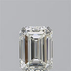 Diamante Naturale Taglio Smeraldo 0.8ct VG/EX H VVS1 - IGI - 6.07x4.37x3.03mm