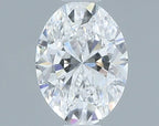 Diamante Naturale Taglio Ovale 0.61ct EX/EX E VS1 - GIA - 6.71x4.94x3.08mm
