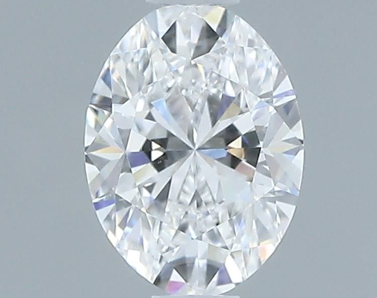 Diamante Naturale Taglio Ovale 0.61ct EX/EX E VS1 - GIA - 6.71x4.94x3.08mm