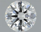 Diamante Naturale Taglio Brillante 0.59ct 3EX G VVS1 - IGI - 5.44x5.49x3.25mm