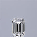 Diamante Naturale Taglio Smeraldo 0.42ct VG/VG F VVS1 - GIA - 5.41x3.55x2.35mm