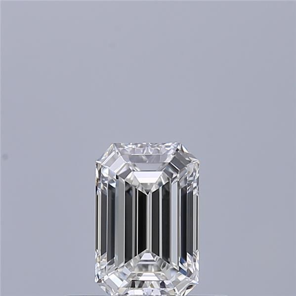 Diamante Naturale Taglio Smeraldo 0.42ct VG/VG F VVS1 - GIA - 5.41x3.55x2.35mm