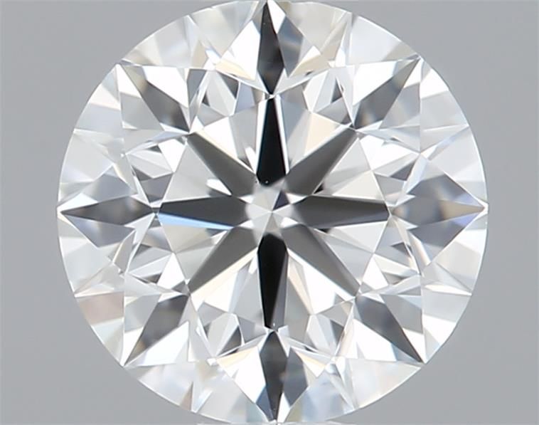 Diamante Naturale Taglio Brillante 0.45ct 3EX F VVS2 - IGI - 4.85x4.87x3.08mm