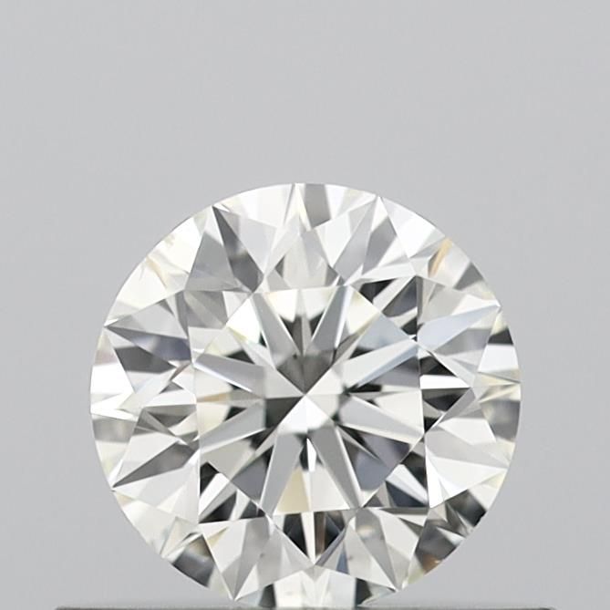 Diamante Naturale Taglio Brillante 0.5ct VG/EX/EX J VS2 - GIA - 4.98x5.02x3.19mm