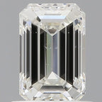Diamante Naturale Taglio Smeraldo 0.75ct EX/EX H VS2 - GIA - 4.22x6.44x2.82mm