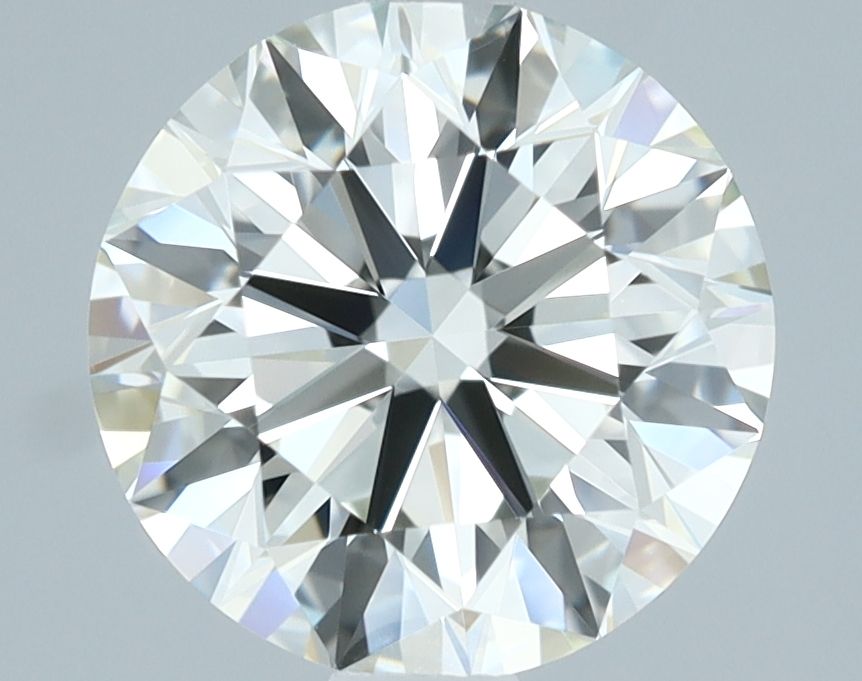 Diamante Naturale Taglio Brillante 1.7ct 3EX J VVS1 - IGI - 7.53x7.59x4.72mm