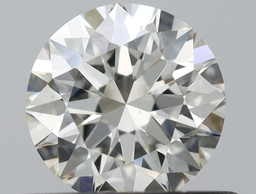 Diamante Naturale Taglio Brillante 0.5ct 3EX J VS1 - IGI - 5.04x5.09x3.16mm