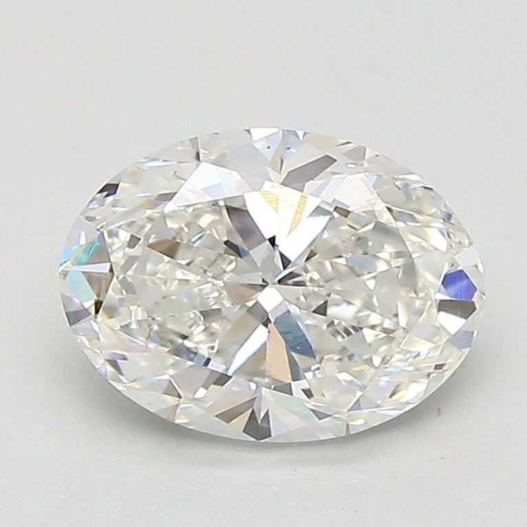 Diamante Naturale Taglio Ovale 1.52ct VG/EX H VS1 - GIA - 8.68x6.36x4.04mm