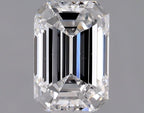 Diamante Naturale Taglio Smeraldo 0.56ct VG/VG D VS2 - GIA - 5.8x3.91x2.63mm