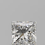 Diamante Naturale Taglio Princess 0.51ct EX/EX F VS1 - GIA - 4.43x4.37x3.17mm