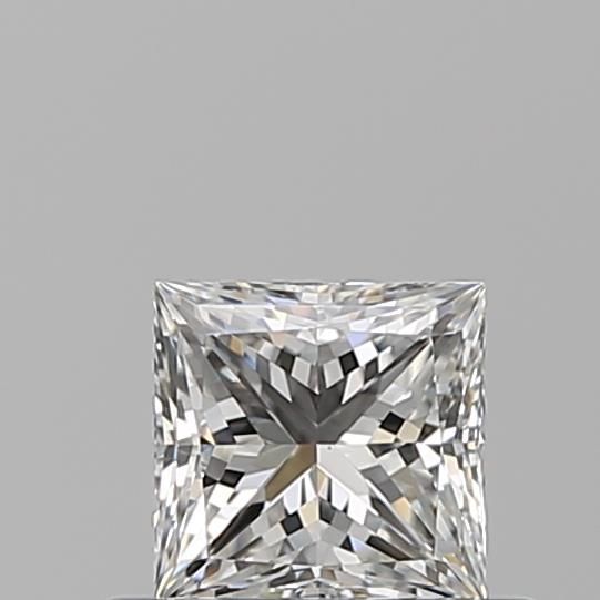 Diamante Naturale Taglio Princess 0.51ct EX/EX F VS1 - GIA - 4.43x4.37x3.17mm