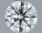 Diamante Naturale Taglio Brillante 0.5ct VG/VG/EX F VS2 - IGI - 4.94x4.96x3.18mm