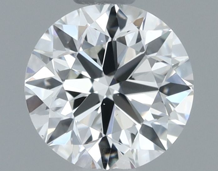 Diamante Naturale Taglio Brillante 0.5ct VG/VG/EX F VS2 - IGI - 4.94x4.96x3.18mm
