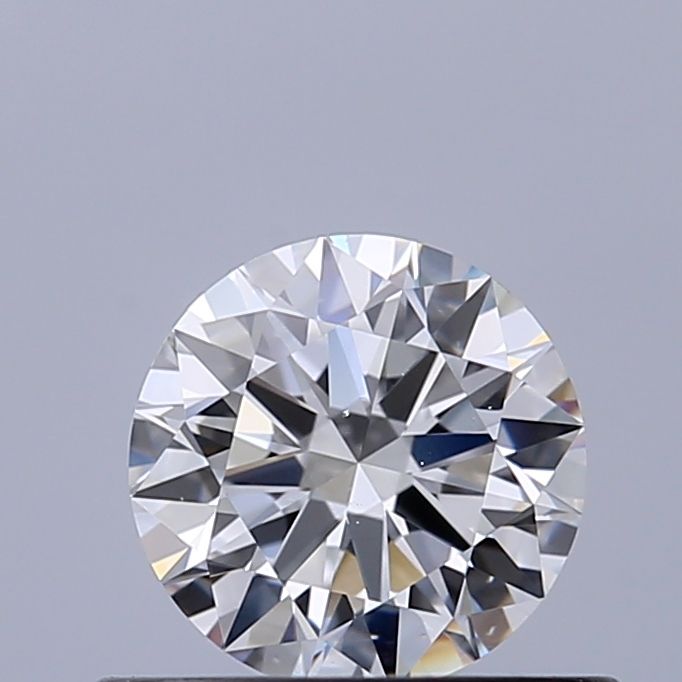 Diamante Naturale Taglio Brillante 0.5ct 3EX F VS2 - GIA - 5.1x5.13x3.1mm