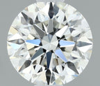 Diamante Naturale Taglio Brillante 0.5ct 3EX H VVS2 - IGI - 4.98x5.02x3.16mm