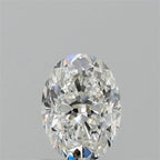 Diamante Naturale Taglio Ovale 1ct EX/EX G VVS1 - GIA - 7.3x5.37x3.65mm