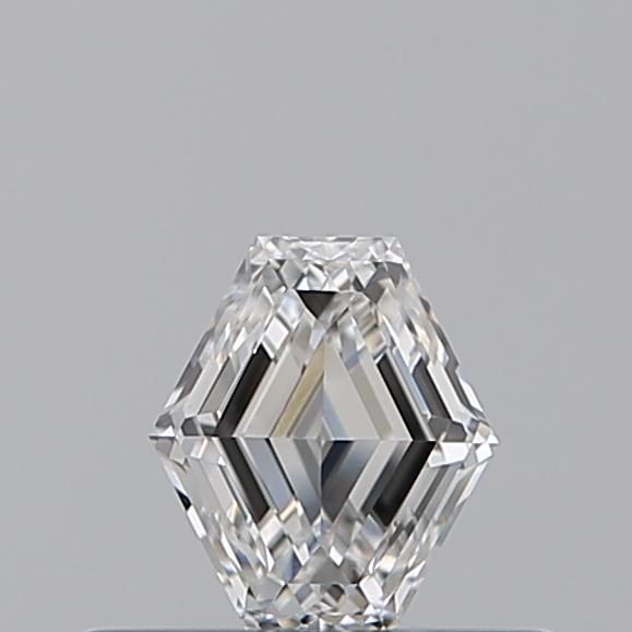 Diamante Naturale Taglio Esagonale 0.36ct VG/VG F VVS2 - GIA - 4.95x4.28x2.5mm