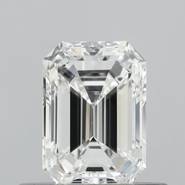 Diamante Naturale Taglio Smeraldo 0.5ct VG/VG F VVS1 - IGI - 5.45x3.84x2.74mm