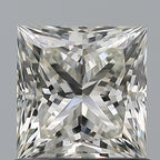 Diamante Naturale Taglio Princess 0.91ct EX/EX H VVS1 - IGI - 5.25x5.0x3.79mm