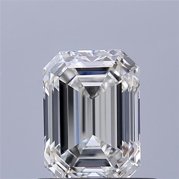 Diamante Naturale Taglio Smeraldo 0.7ct VG/EX H VVS1 - GIA - 5.88x4.24x2.92mm