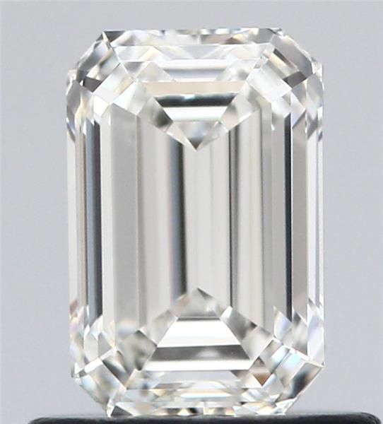 Diamante Naturale Taglio Smeraldo 0.8ct G/VG H IF - IGI - 6.4x4.28x2.86mm