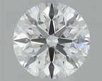 Diamante Naturale Taglio Brillante 0.54ct 3EX D VS1 - IGI - 5.17x5.2x3.26mm