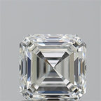 Diamante Taglio Smeraldo Quadrato 1.01ct VG/EX F VVS1 - GIA - 5.47x5.4x3.7mm