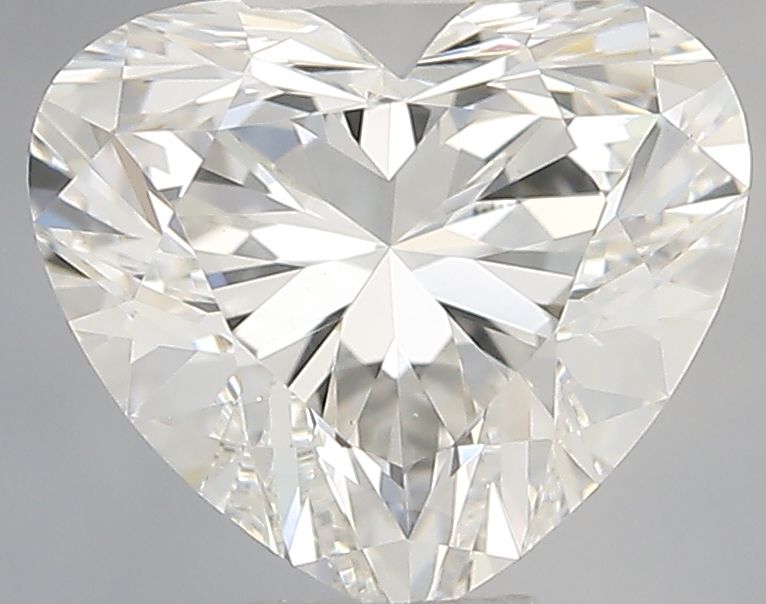 Diamante Naturale Taglio Cuore 0.91ct EX/EX F VS1 - IGI - 5.8x6.63x3.96mm