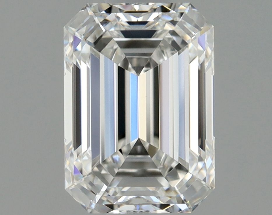 Diamante Naturale Taglio Smeraldo 1.02ct EX/EX F VS1 - GIA - 6.75x4.82x3.24mm