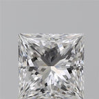 Diamante Naturale Taglio Princess 1.01ct VG/EX E VVS1 - GIA - 5.61x5.52x3.9mm