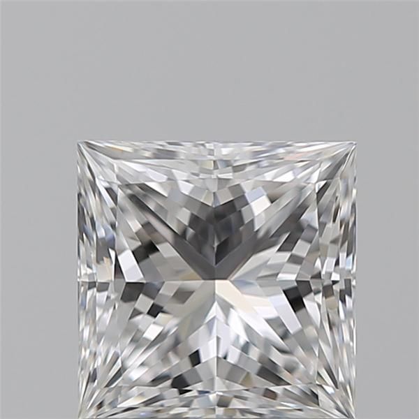 Diamante Naturale Taglio Princess 1.01ct VG/EX E VVS1 - GIA - 5.61x5.52x3.9mm