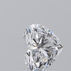 Diamante Naturale Taglio Cuore 1.01ct VG/EX D VVS2 - GIA - 5.58x6.81x4.33mm