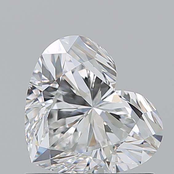 Diamante Naturale Taglio Cuore 1.01ct EX/EX F VVS2 - GIA - 5.91x6.87x4.12mm