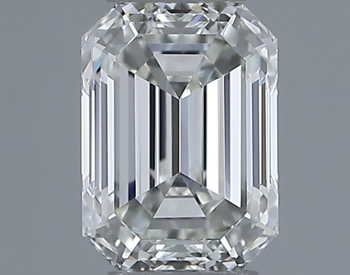 Diamante Naturale Taglio Smeraldo 0.7ct EX/EX I VVS1 - IGI - 5.74x4.21x2.95mm