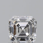 Diamante Naturale Taglio Asscher 0.8ct VG/EX D VS1 - GIA - 5.16x5.06x3.42mm
