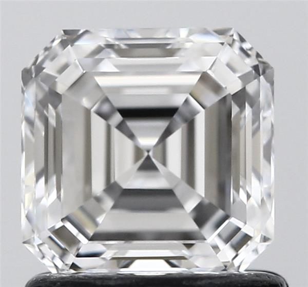 Diamante Taglio Smeraldo Quadrato 1.01ct EX/EX D VVS1 - GIA - 5.64x5.62x3.62mm