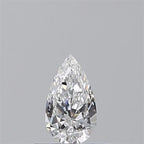 Diamante Naturale Taglio Goccia 0.4ct G/VG D VVS2 - GIA - 7.07x4.01x2.4mm